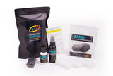 GlasWeld Headlight Rescue Kit – Professional Headlight Restoration System with UV-Cured COAT, PREP Spray, 3-Inch Sanding Discs, Melamine Sponges & Gloves, 15-Minute Process for Cloudy, Yellowed & Oxidized Headlights