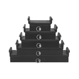 Groves SH-6.75 6.75" W Set of Glass Shoes, Glass Handling Tools and Equipment, Racks