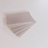 100 Piece Professional Windscreen Repair UV Curing Films –pcs Auto Glass Windshield Chip Crack Fix Protective Repair Film Sheets