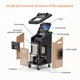 Thinkcar AC100 V3.0 Automatic A/C Refrigerant Recovery & Recharge Machine