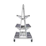 Groves HDBSC8472 Heavy Duty Backsplash Cart, Racks, Glass Handling Tools and Equipment