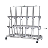 Groves HDBSC8472 Heavy Duty Backsplash Cart, Racks, Glass Handling Tools and Equipment