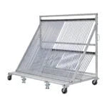 Groves HR-4860 Harp Rack Standard, Rack, glass management. High-density Polyethylene flooring