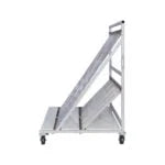 Groves HR-4860 Harp Rack Standard, Rack, glass management. High-density Polyethylene flooring