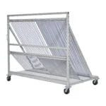 Groves HR-4860 Harp Rack Standard, Rack, glass management. High-density Polyethylene flooring
