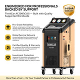 Thinkcar AC100 V3.0 Automatic A/C Refrigerant Recovery & Recharge Machine