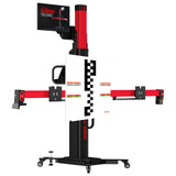 Autel IA1000LDWT Automated Wheel Alignment & ADAS Calibration System with MaxiSYS Ultra S2, LDW Physical Targets & Robotic Positioning