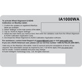 Autel Digital Targets Upgrade Card ETARGETACT for MaxiSYS Ultra S2 with IA1000 ADAS Calibration & Wheel Alignment Software Upgrade
