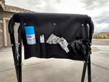 IRON HIDE Glass Stand Caddy – Professional Auto Glass Technician Organizer | Heavy-Duty Waterproof Pouch for Tools, Gloves & Sprays | Fits Most Windshield Stands