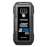 TOPDON JumpSurge1200Pro 12V Portable Car Jump Starter, 1800A Peak Cranking Amps, 6.5L Gas / 4L Diesel Engine, Boost Function™, Power Bank, LED Flashlight, Multi-Device Charging, Compact Emergency Vehicle Battery Booster