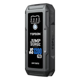 TOPDON JumpSurge1200Pro 12V Portable Car Jump Starter, 1800A Peak Cranking Amps, 6.5L Gas / 4L Diesel Engine, Boost Function™, Power Bank, LED Flashlight, Multi-Device Charging, Compact Emergency Vehicle Battery Booster