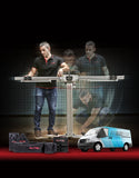 Autel MA600 All Systems ADAS Calibration Package | Complete LDW, ACC, BSM, AVM, RCW, Night Vision & LiDAR Calibration System | Mobile ADAS Frame (No Tablet)