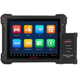 Autel MA600 LDW Front Camera ADAS Calibration System with MS909 S2 Diagnostic Tablet, Portable Frame, Laser Alignment Tools & Multi-Vehicle LDW Targets