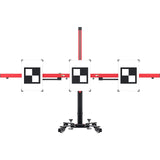 Autel MA800AST All Systems ADAS Calibration Package with MaxiSYS MS909S2 Advanced Diagnostic Tablet, Mobile Laser-Guided Calibration Frame, LDW Targets, ACC, BSD, AVM, LiDAR & Rear Camera Calibration Equipment