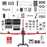 Autel MA800AS All Systems ADAS Calibration Package, Mobile Laser-Guided Calibration Frame with LDW Targets, ACC, BSD, AVM, LiDAR, Rear Camera Calibration Tools & Software Upgrade