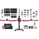 Autel MA800LDWT ADAS Calibration System with MS909S2 Diagnostic Tablet, Expanded LDW Targets, Laser-Guided Lane Departure Warning Camera Calibration Kit