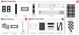 Autel MA600 All Systems ADAS Calibration Package | Complete LDW, ACC, BSM, AVM, RCW, Night Vision & LiDAR Calibration System | Mobile ADAS Frame (No Tablet)