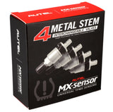 Autel TPMS 4 Metal Press-in Valve Stem Kit for MX-Sensors | Compatible with 315MHz & 433MHz Sensors | Box of 20