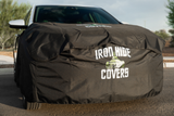 FULL IRON HIDE Full Front Cover for Auto Glass Repair – Heavy-Duty Vehicle Protection Cover for Windshield Repair & Replacement | Scratch-Resistant, Waterproof, Universal Fit for Cars, Trucks & SUVs COVER