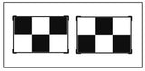 Autel Nissan LDW Calibration Target Set | Lane Departure Warning Camera Calibration Targets (Left & Right)