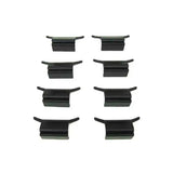 Precision Replacement Parts PCK-1529-04 Windshield Molding Clip Kit – 8-Piece OEM-Style Fasteners for 2004-2008 Ford F-150 & 2006-2008 Lincoln Mark LT Vehicle Trim Repair
