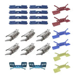 Precision Replacement Parts PCK-2351-03 Molding Clip Kit – Set of 25, Automotive Trim Fasteners, Durable Retainer Clips, Vehicle Interior & Exterior Hardware