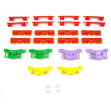 Precision Replacement Parts PCK-705-92 Molding Clip Kit – Set of 24 Automotive Trim Fasteners, Door & Window Molding Clips, Durable OEM-Style Replacement