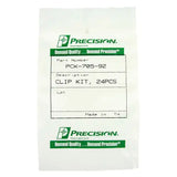 Precision Replacement Parts PCK-705-92 Molding Clip Kit – Set of 24 Automotive Trim Fasteners, Door & Window Molding Clips, Durable OEM-Style Replacement