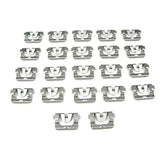 Precision Replacement Parts PCK-724-68 Molding Clip Kit – Set of 22, Automotive Trim Fasteners, Durable Retainer Clips, Interior & Exterior Vehicle Hardware