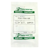 Precision Replacement Parts PCK-724-68 Molding Clip Kit – Set of 22, Automotive Trim Fasteners, Durable Retainer Clips, Interior & Exterior Vehicle Hardware