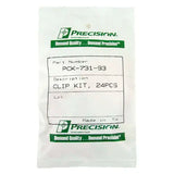 Precision Replacement Parts PCK-731-93 Windshield Molding Clip Kit (Set of 24) – OEM-Style Windshield Trim Clips for 1993-1997 Honda Civic del Sol – Durable Automotive Fasteners & Weather-Resistant Retainers
