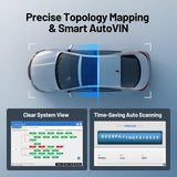 TOPDON Phoenix Plus 2 Advanced Automotive Diagnostic Tool – Wireless Full-System Scan, CAN-FD Support, ECU Coding, Active Testing & 41+ Maintenance Functions