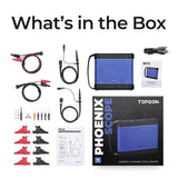 Phoenix Scope Automotive Oscilloscope | Signal Waveform Analysis & Recording for Phoenix Diagnostic Tools | High Memory Depth, Fast Storage, Trigger & Cursor Functions for Circuit, Sensor, Ignition, and Communication Testing