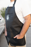 IRON HIDE Heavy-Duty Auto Glass Technician Apron – Professional Windshield Repair & Replacement Work Apron | Waterproof, Scratch-Resistant, Adjustable Fit with Utility Pockets for Tools