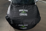 IRON HIDE Hood Cover for Auto Glass Repair – Heavy-Duty Front-End Protection Cover for Windshield Replacement & Detailing | Waterproof, Scratch-Resistant, Universal Fit for Cars, Trucks & SUVs