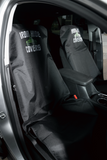 IRON HIDE Seat Cover Set – Heavy-Duty Waterproof Covers for Auto Glass Repair & Windshield Replacement | Professional Interior Protection for Cars, Trucks & SUVs (2-Pack)