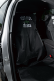 IRON HIDE Seat Cover Set – Heavy-Duty Waterproof Covers for Auto Glass Repair & Windshield Replacement | Professional Interior Protection for Cars, Trucks & SUVs (2-Pack)