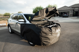FULL IRON HIDE Full Front Cover for Auto Glass Repair – Heavy-Duty Vehicle Protection Cover for Windshield Repair & Replacement | Scratch-Resistant, Waterproof, Universal Fit for Cars, Trucks & SUVs COVER