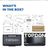 TOPDON Phoenix Smart Diagnostic Scanner | 10.1" HD Touchscreen, Quad-Core, 12600mAh Battery | OE-Level Diagnostics, Cloud-Based Programming, ADAS Compatible, MDCI Pro Included