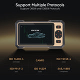 Thinkcar READER 8 Full System OBD2 Scanner with CAN FD, 15 Maintenance Resets & Lifetime Free Updates - 6-Inch Touchscreen