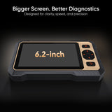 Thinkcar READER 8 Full System OBD2 Scanner with CAN FD, 15 Maintenance Resets & Lifetime Free Updates - 6-Inch Touchscreen