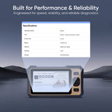 Thinkcar READER 8 Full System OBD2 Scanner with CAN FD, 15 Maintenance Resets & Lifetime Free Updates - 6-Inch Touchscreen
