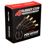 Autel TPMS 4 Rubber Press-in Valve Stem Kit for MX-Sensors | Compatible with 315MHz & 433MHz Sensors | Box of 20