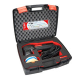 Scratch Away SAW195 Surface Restoration Polisher Kit with Blue & Yellow Polishing Pads 120V for PVC, Powder Coating, Acrylic & Gelcoat Restoration | SKU: PPD-431951