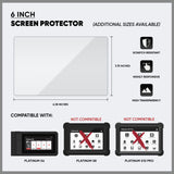 Thinkcar 6" Screen Protector For Vehicle Diagnostic Scanner Thinkcar Platinum S6, ThinkTool Mini, ThinkScan Max (5 Qty)