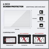 Thinkcar 6" Screen Protector For Vehicle Diagnostic Scanner Thinkcar Platinum S6, ThinkTool Mini, ThinkScan Max (5 Qty)