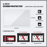 Thinkcar 6" Screen Protector For Vehicle Diagnostic Scanner Thinkcar Platinum S6, ThinkTool Mini, ThinkScan Max (5 Qty)