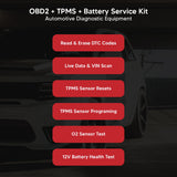 ThinkCar All-In-One Service Kit - OBD2 Scanner TPMS Automotive Diagnostic Equipment Test Tools