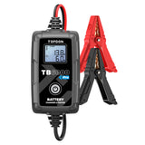 TOPDON TB6000Pro Smart Battery Charger & Tester – 6V/12V Lead-Acid & 12V Lithium, 9-Step Smart Charging, Bluetooth App Control, Pre/Post Test Reports, IP65 Waterproof, Professional & DIY Use