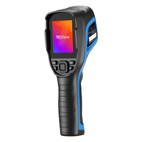 TC005 Handheld Thermal Camera | 256×192 IR Sensor | −20°C to 550°C (−4°F to 1022°F) | 12-Hour Runtime | 56° FOV, 4 Imaging Modes, Pseudo-Color, 2MP Visible Camera, Picture-in-Picture, PC Projection | IP54 Rugged Design